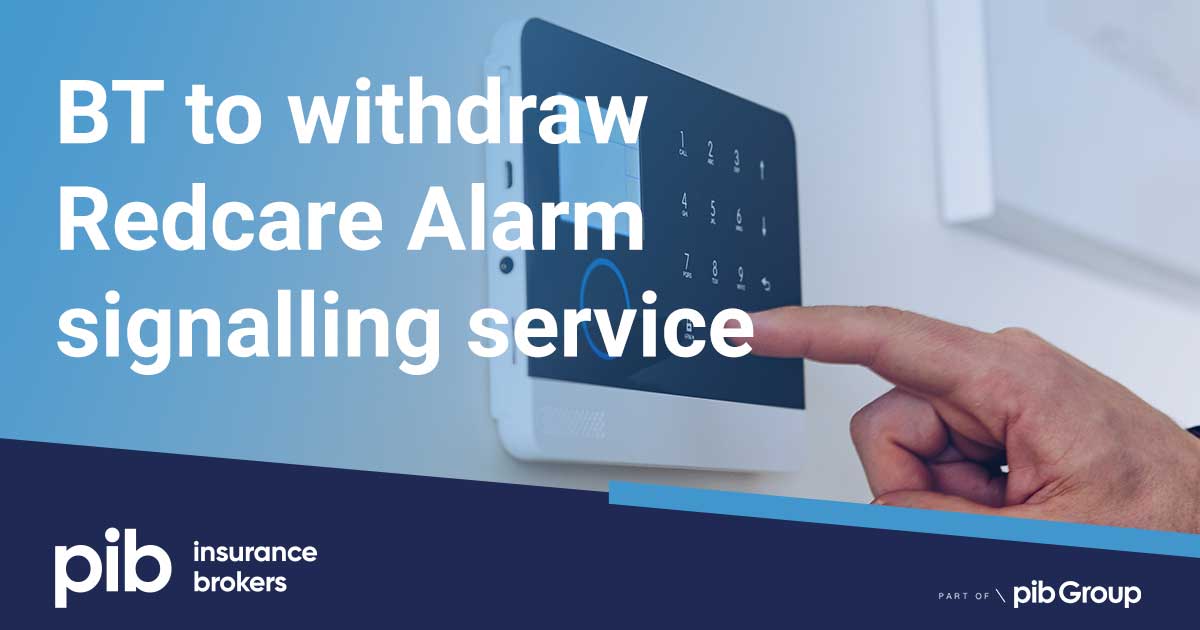 BT to withdraw Redcare Alarm signalling service from 1st August 2025