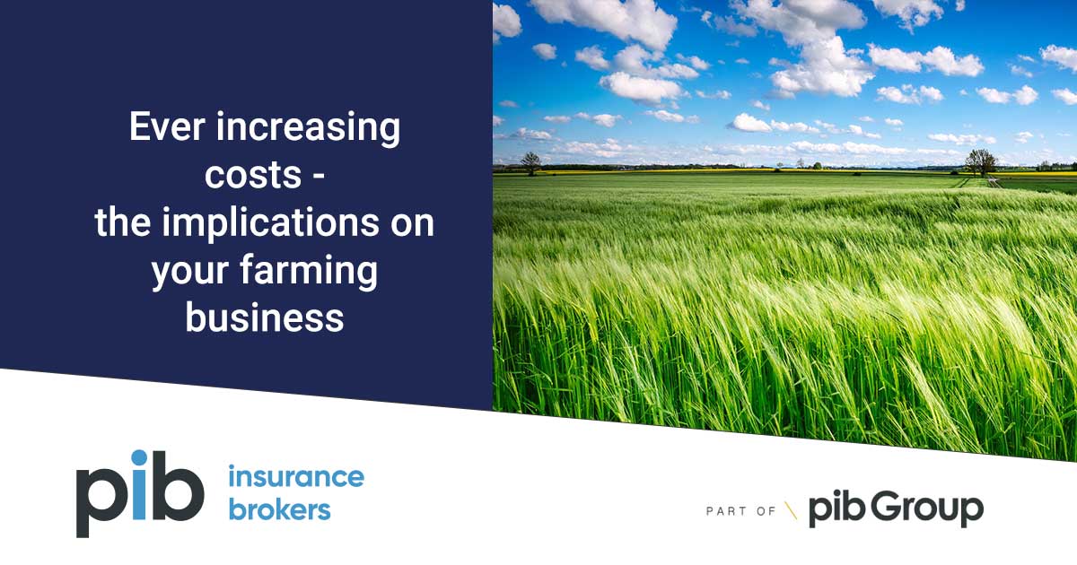 Increasing farming costs